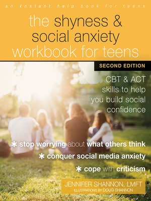 cover image of The Shyness and Social Anxiety Workbook for Teens